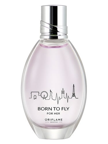 Oriflame Born to Fly For Her fragrance bottle