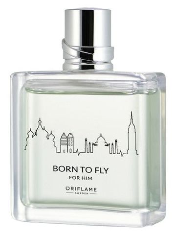 Oriflame Born to Fly For Him fragrance bottle