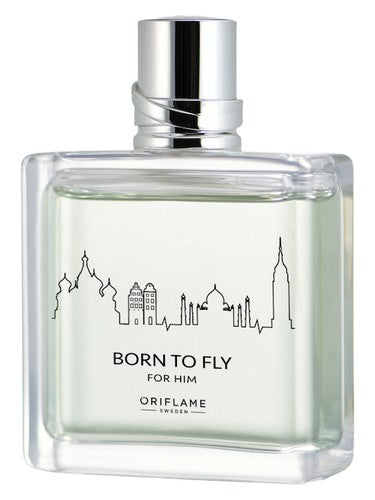 Oriflame Born to Fly For Him fragrance bottle