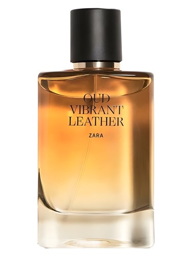 Zara Vibrant Leather Oud fragrance bottle