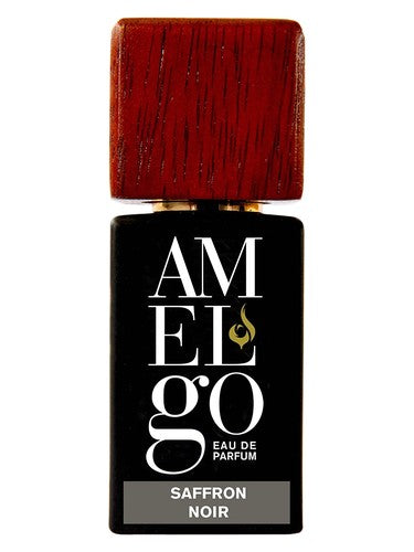 Amelgo Saffron Noir fragrance bottle