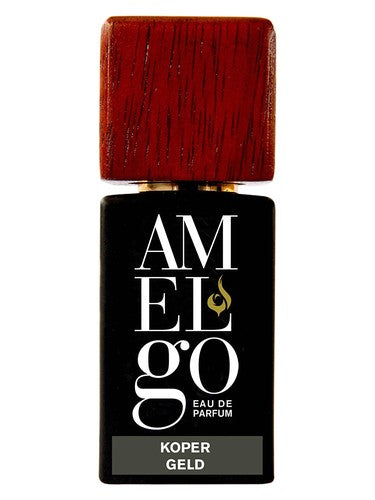 Amelgo Koper Geld fragrance bottle