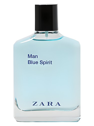 Zara Blue Spirit 2019 fragrance bottle