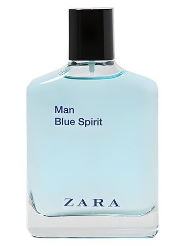 Zara Blue Spirit 2019 fragrance bottle