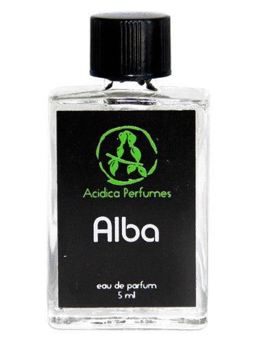 Acidica Perfumes Alba fragrance bottle