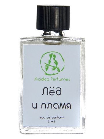 Acidica Perfumes Ice And Flames fragrance bottle
