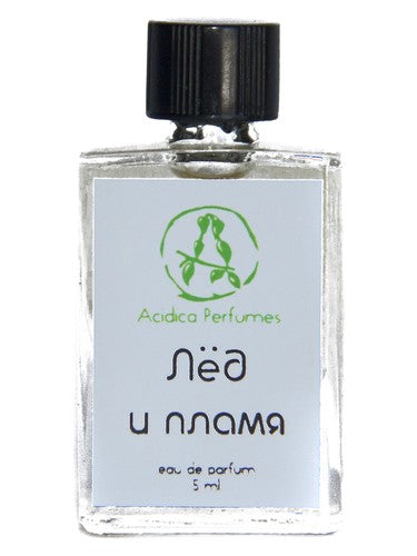 Acidica Perfumes Ice And Flames fragrance bottle