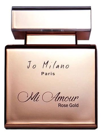 Jo Milano Paris Mi Amour Rose Gold fragrance bottle