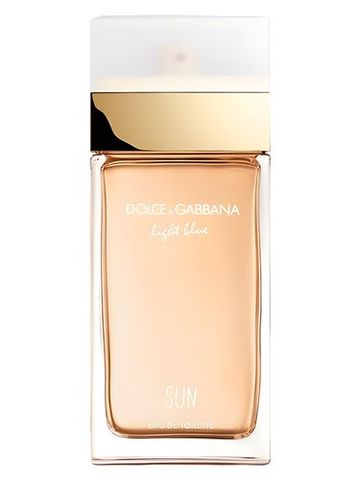 Dolce Gabbana Light Blue Sun fragrance bottle