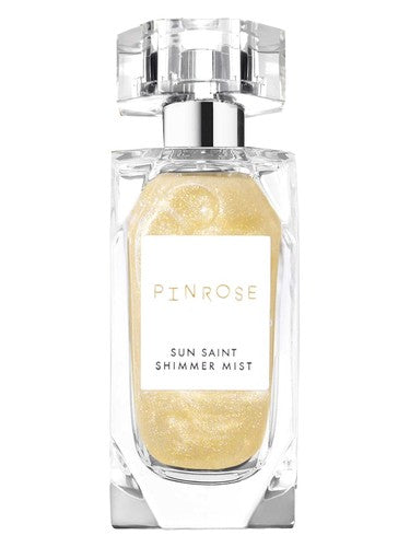 Pinrose Sun Saint Shimmer Mist fragrance bottle