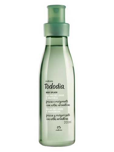 Natura Folhas de Limão e Graviola fragrance bottle