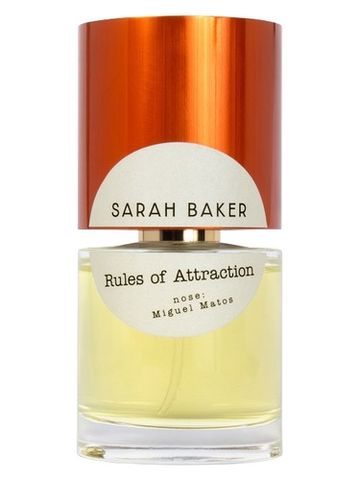 Sarah Baker Perfumes Rules of Attraction fragrance bottle