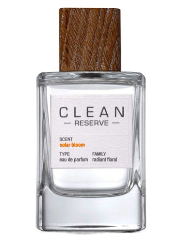 Clean Solar Bloom fragrance bottle