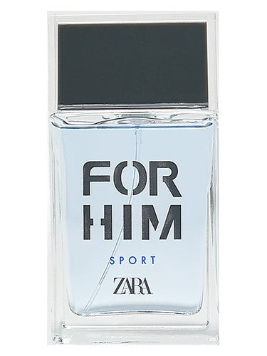 Zara For Him Silver Sport fragrance bottle