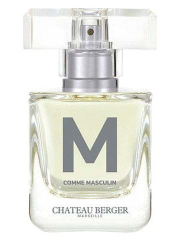 Chateau Berger M As Masculine fragrance bottle