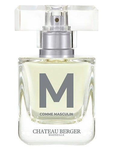 Chateau Berger M As Masculine fragrance bottle