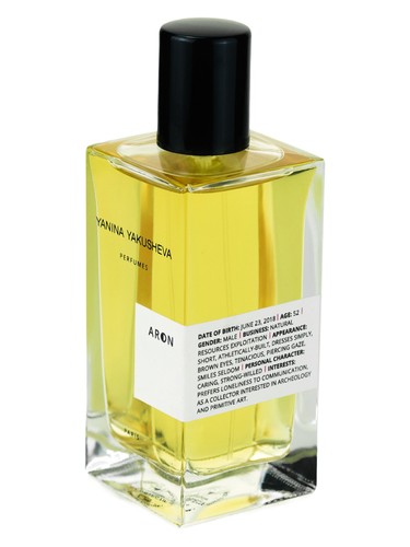 Yanina Yakusheva Aron fragrance bottle