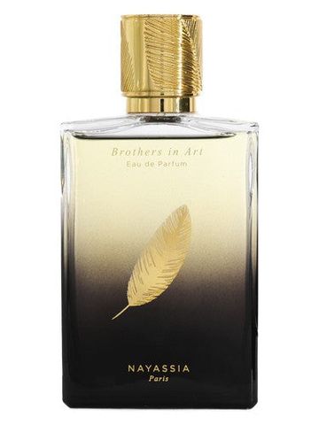 Nayassia Brothers in Art fragrance bottle