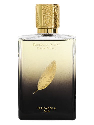 Nayassia Brothers in Art fragrance bottle
