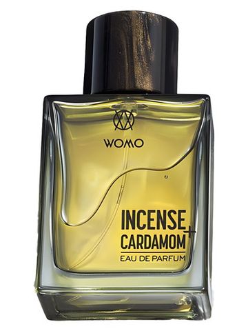 Womo Incense + Cardamom fragrance bottle