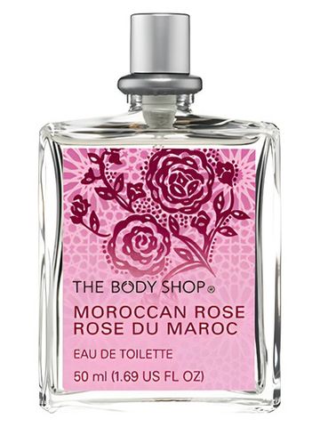 The Body Shop Moroccan Rose fragrance bottle