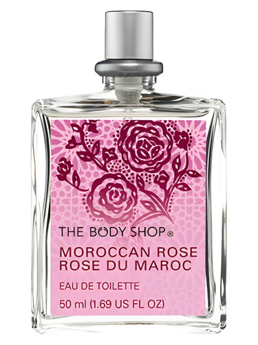 The Body Shop Moroccan Rose fragrance bottle