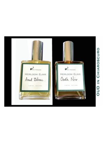 DSH Perfumes OUD in Chiaroscuro: Aoud Blanc fragrance bottle