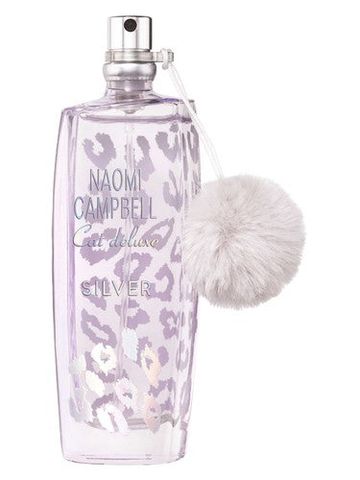Naomi Campbell Cat Deluxe Silver fragrance bottle