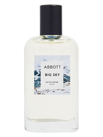 Abbott New York City Big Sky fragrance bottle