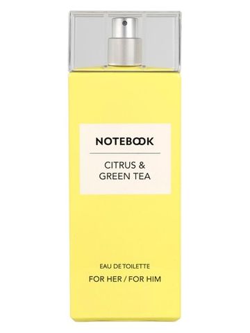 Notebook Citrus & Green Tea fragrance bottle