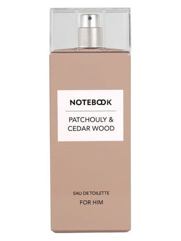 Notebook Patchouli & Cedarwood fragrance bottle