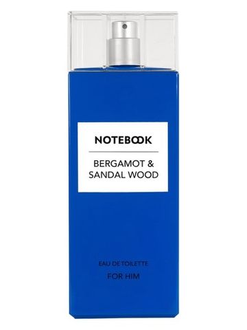 Notebook Bergamot & Sandalwood fragrance bottle