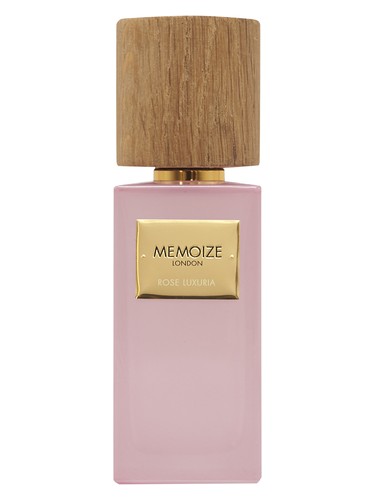 Memoize London Rose Luxuria fragrance bottle