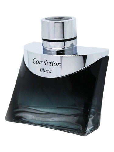 Elysees Fashion Conviction Black fragrance bottle