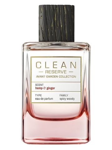 Clean Hemp & Ginger fragrance bottle