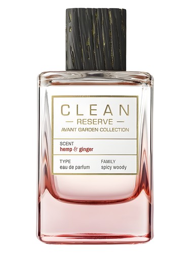 Clean Hemp & Ginger fragrance bottle