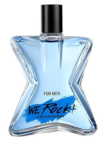 Shakira We Rock! for Men fragrance bottle