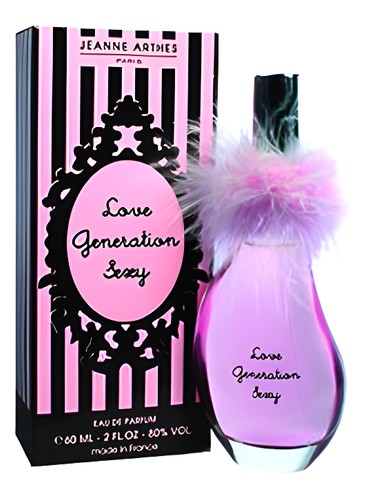 Jeanne Arthes Love Generation Sexy fragrance bottle