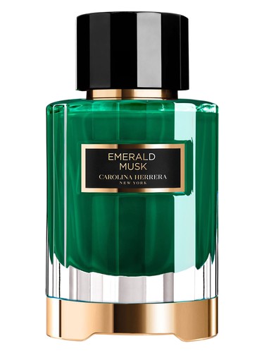 Carolina Herrera Emerald Musk fragrance bottle