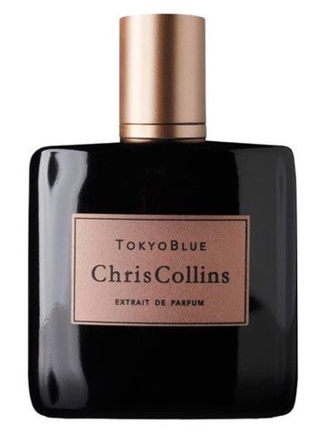 Chris Collins Tokyo Blue fragrance bottle