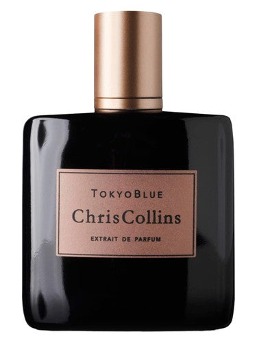 Chris Collins Tokyo Blue fragrance bottle