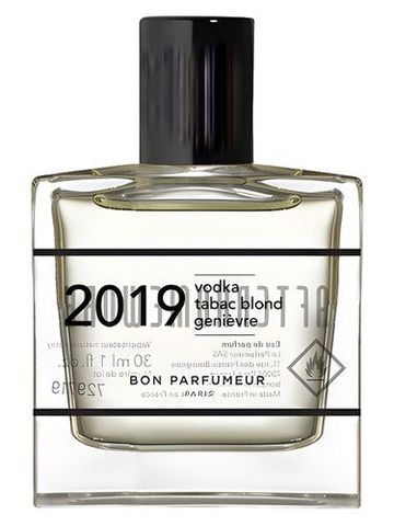 Bon Parfumeur 2019 vodka, tobacco, juniper fragrance bottle