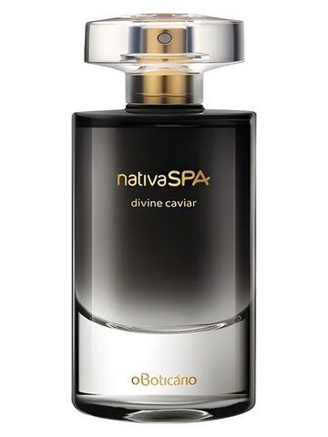 O Boticario Divine Caviar fragrance bottle