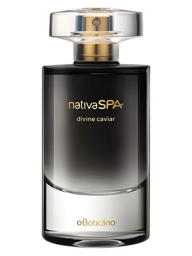 O Boticario Divine Caviar fragrance bottle