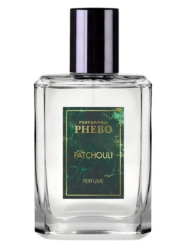 Phebo Patchouli fragrance bottle
