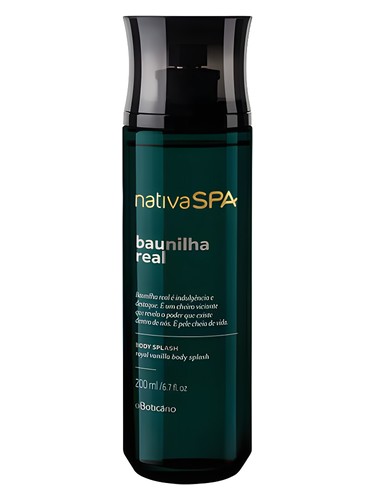 O Boticario Baunilha Real fragrance bottle