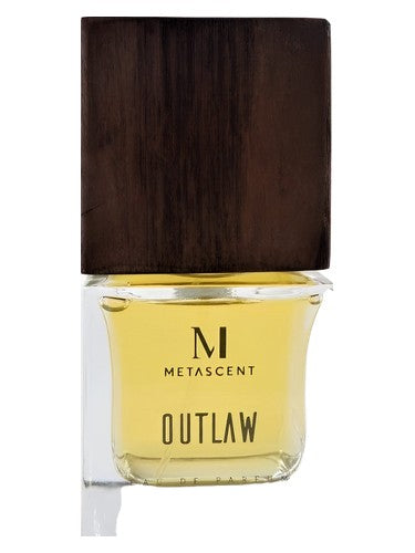 MetaScent Outlaw fragrance bottle