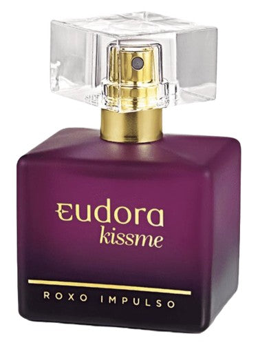 Eudora Kiss Me Roxo Impulso fragrance bottle