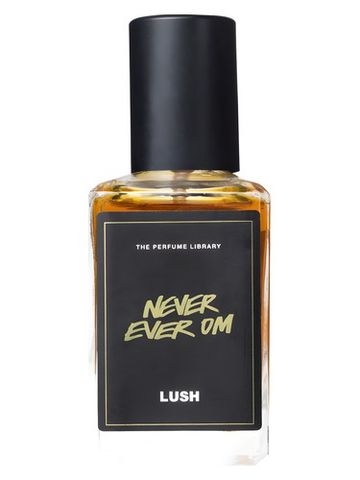 Lush Never Ever Om fragrance bottle