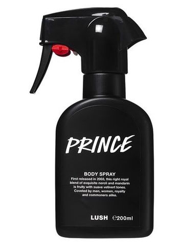 Lush Prince Body Spray fragrance bottle